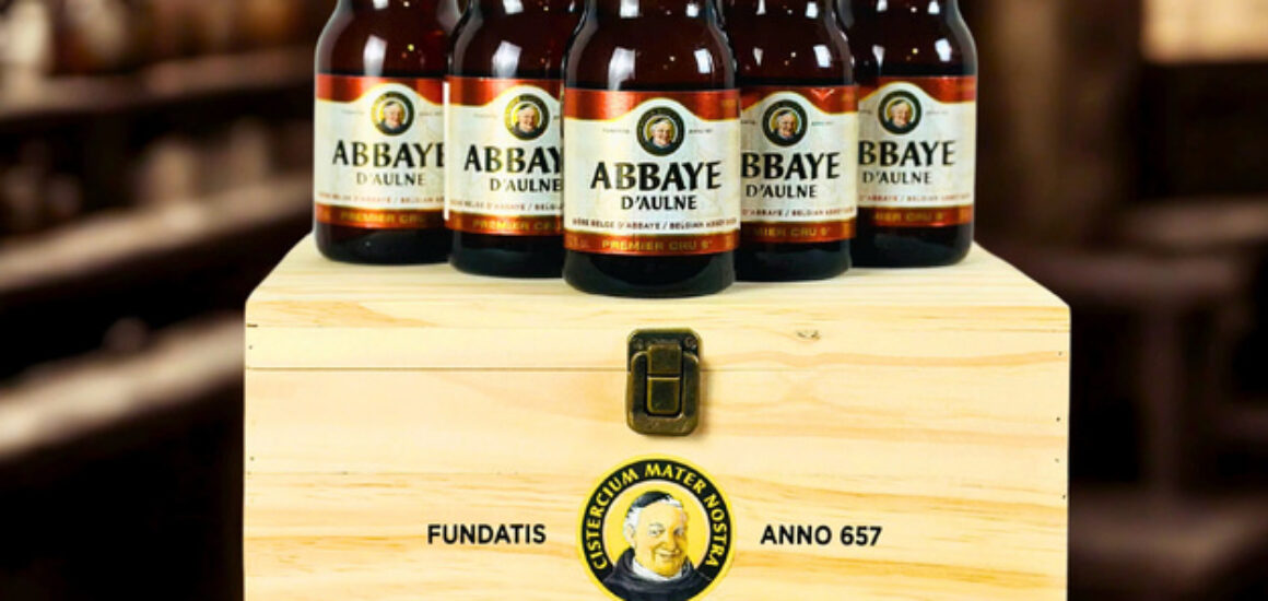 Bia Abbaye d'Aulne Premier Cru 9% - Lựa chọn cao cấp bên cạnh hộp quà Hamper vang Ý