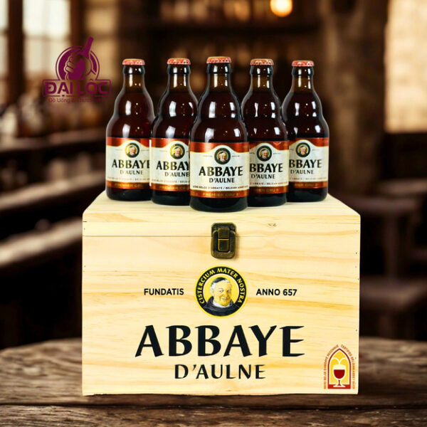 Bia Abbaye d'Aulne Premier Cru 9% - Phân Biệt Bia Trappist Và Bia Abbey