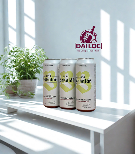 Bia Bakalar Dry Hopped Lager 5.2% – Đỉnh Cao Nghệ Thuật Hoa Bia Tươi Từ CH Séc