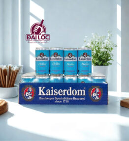 Bia Kaiserdom Helles 250ml – Hương Vị Bia Vàng Bavaria Dịu Nhẹ Trong Thiết Kế Nhỏ Gọn