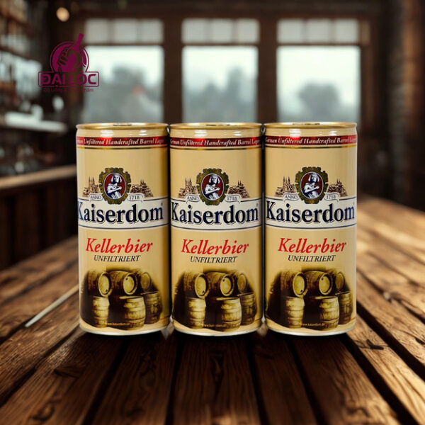 Bia Đức Kaiserdom 1 lít Kellerbier – Hương Vị Bia "Hầm" Cổ Điển Từ Nước Đức