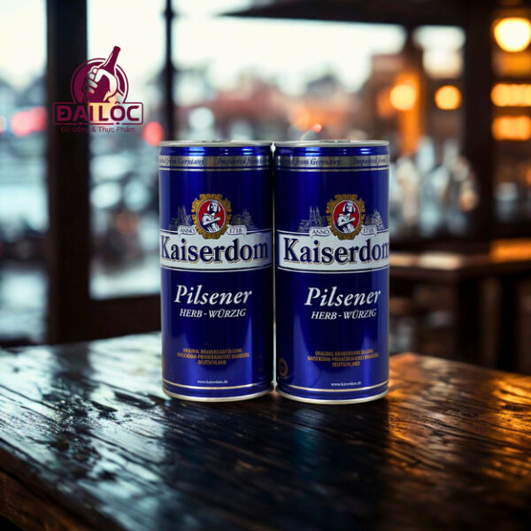 Bia Đức Kaiserdom 1 lít Pilsener – Hương Vị Bia Vàng Tinh Khiết Chuẩn Đức