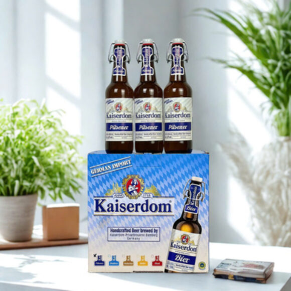 Bia Kaiserdom Pilsener Thùng 12 Chai 500ml – Tinh Túy Bia Vàng Nước Đức