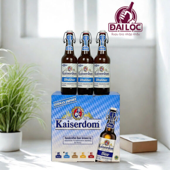 Bia Kaiserdom Weissbier Thùng 12 Chai 500ml – Tinh Túy Bia Lúa Mì Đức