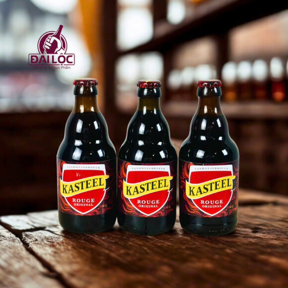 Bia Bỉ Kasteel Rouge 330ml – Sự Quyến Rũ Ngọt Ngào Từ Trái Anh Đào Nước Bỉ