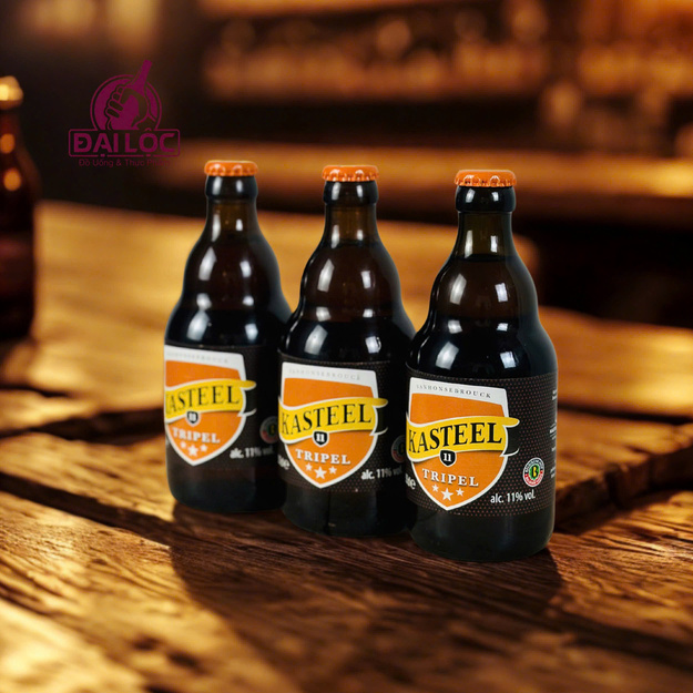 Bia Kasteel Tripel 330ml – Đỉnh Cao Nghệ Thuật Bia Vàng Nặng Độ Từ Bỉ