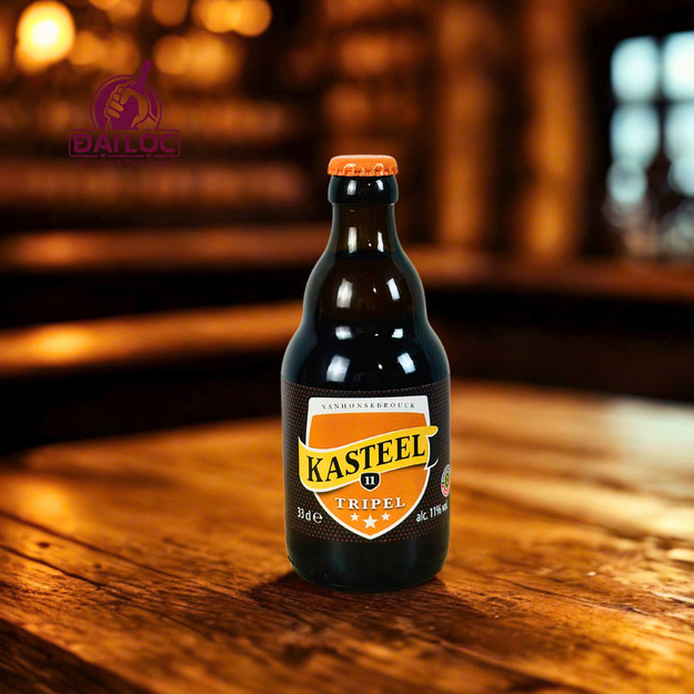 Bia Kasteel Tripel 330ml – Đỉnh Cao Nghệ Thuật Bia Vàng Nặng Độ Từ Bỉ
