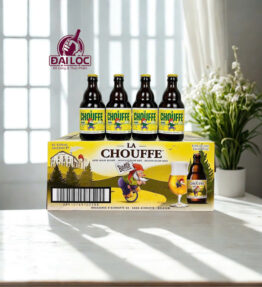 Bia La Chouffe Thùng 24 Chai 330ml – Đẳng Cấp Bia "Chú Lùn" Từ Bỉ