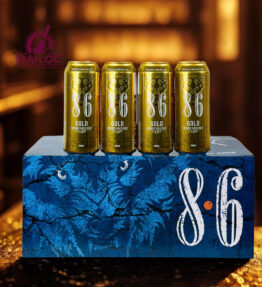 Bia Sói 8.6 Gold 6,5% - Thùng 24 Lon 500ml | Nhập Khẩu Hà Lan
