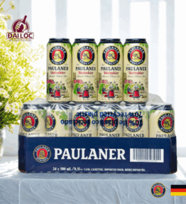 Bia Paulaner Weissbier 500ml 5.5% - Thùng 24