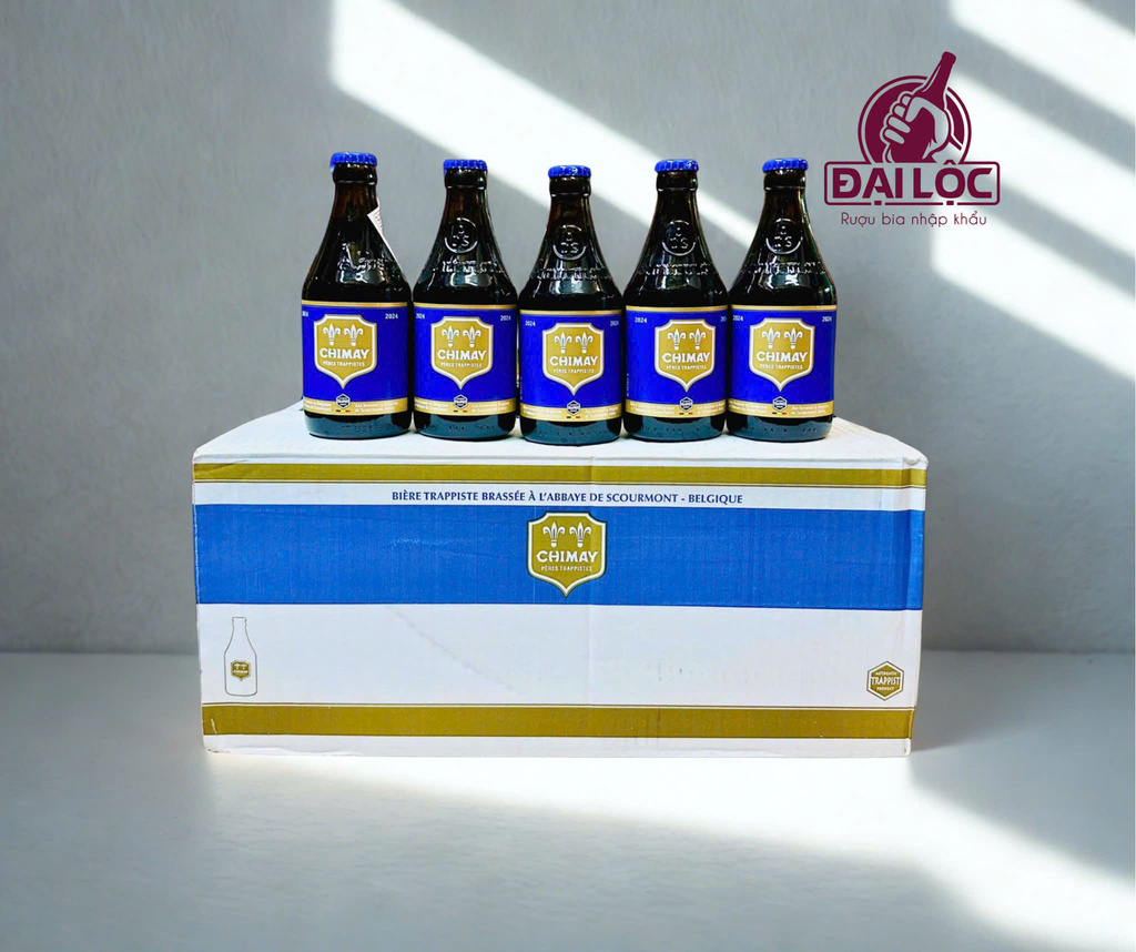 Bia Chimay Xanh 330ml 9% – Thùng 24 Chai | Bia Thầy tu Bỉ Trappist