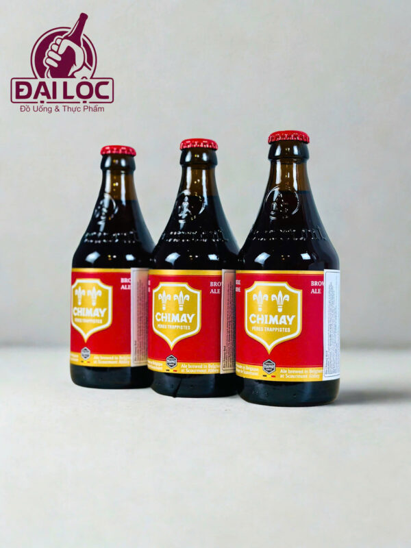 Bia Chimay Đỏ 330ml 7% – Thùng 24 Chai | Bia Thầy Tu Bỉ Chính Hãng