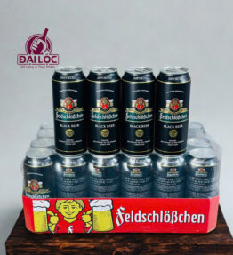 Review 4 Dòng Bia Pháo Đài Feldschlobchen – Black Bia Đen