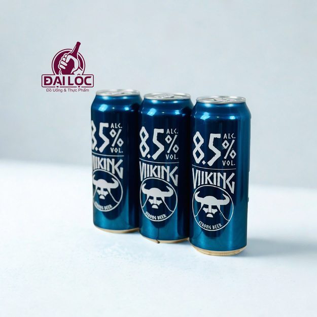 Bia Viiking Strong Lager 8.5%