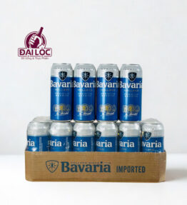 Bia Bavaria Premium Pilsner 500ml 5% (Thùng 24 lon) nhập khẩu Hà Lan