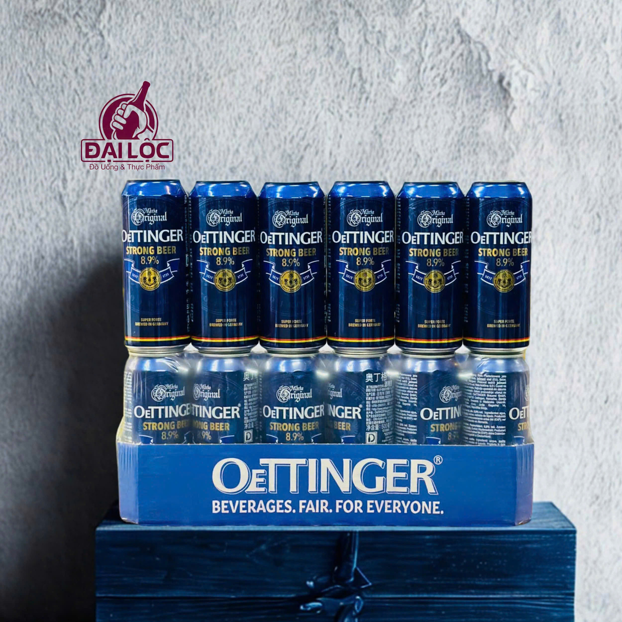 Bia Oettinger Strong Beer 8,9%: Bản Lĩnh Bia Mạnh Từ Nước Đức