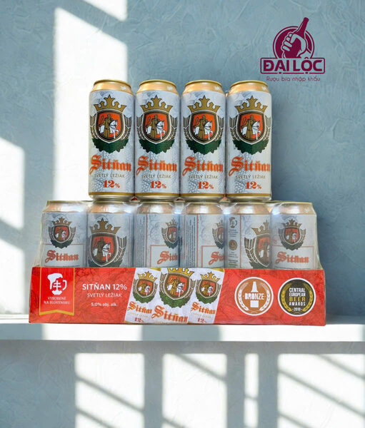 Bia Sitnan Svetly Leziak 5% – Lon 500ml – Thùng 24 Lon
