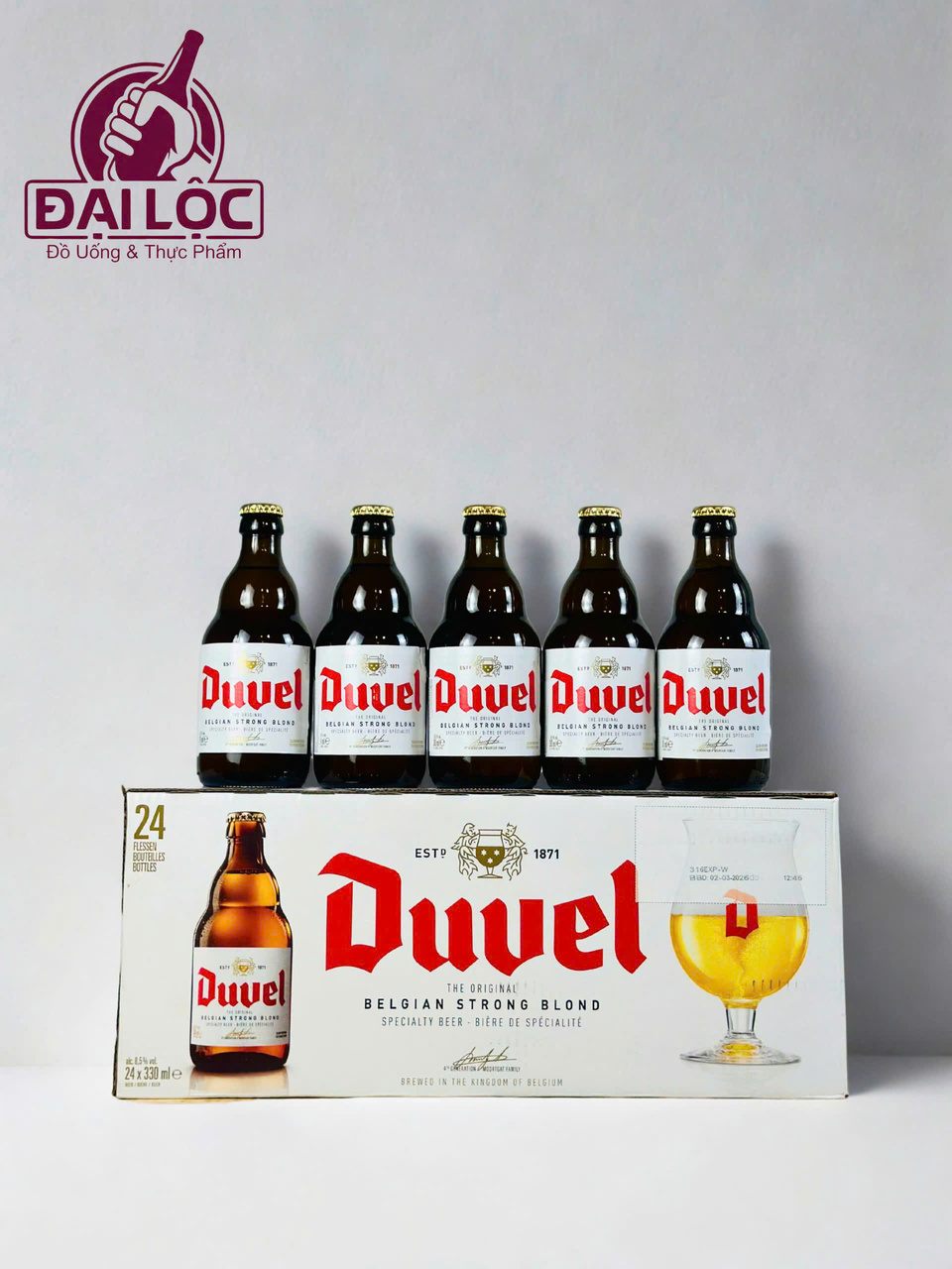 Bia Duvel Original 8,5%: Huyền Thoại Bia Mạnh Đến Từ Vương Quốc Bỉ