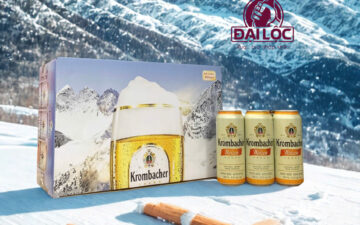 Bia Krombacher Weizen 5.3% – Thùng 24 Lon 500ml