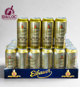 Bia lúa mì Đức Eibauer Hefeweizen Hell 5.2% – Thùng 24 Lon 500ml