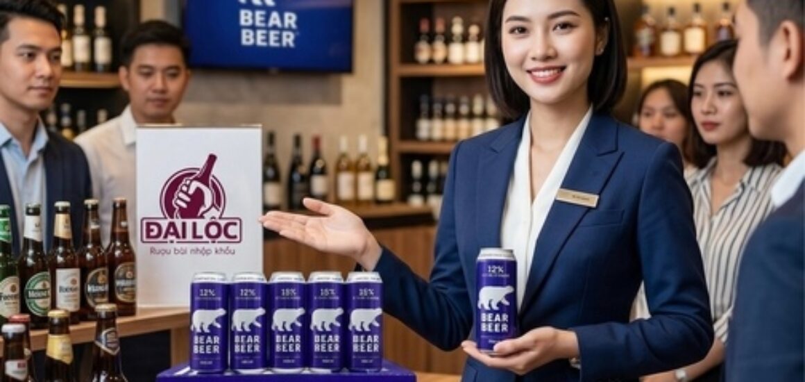 Bear Beer Xtra Strong 12% (Bia Gấu Tím) Cửa hàng bia Đức chính ngạch