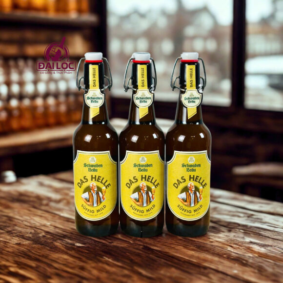 Bia Đức Schwaben Bräu Das Helle 5% – Luật Tinh Khiết Bia Đức