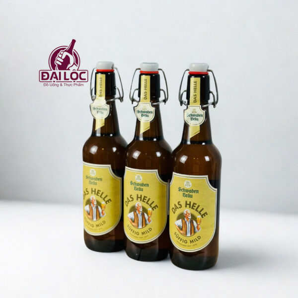 Bia Đức Schwaben Bräu Das Helle 5% – Thùng 20 Chai 500ml Bia Đức Schwaben Bräu Das Helle 5% – Thùng 20 Chai 500ml
