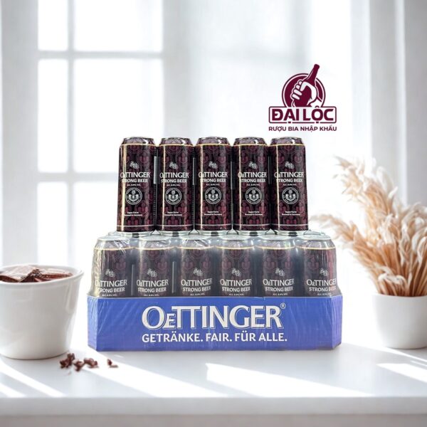 Bia Oettinger Strong Beer 8,9% Đức – Thùng 24 lon 500ml