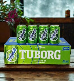 Bia Tuborg Green Lon 330ml – 24 Lon