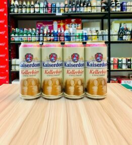 Bia Kaiserdom Kellerbier 4.7% – Lon 500ml – Thùng 24 Lon