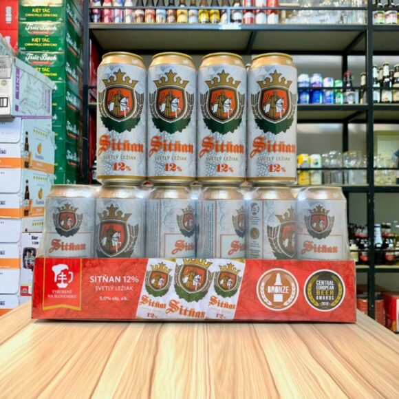 Bia Sitnan Svetly Leziak 5% – Lon 500ml – Thùng 24 Lon