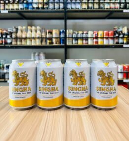 Bia Singha 5% – Lon 330ml – Thùng 24 Lon