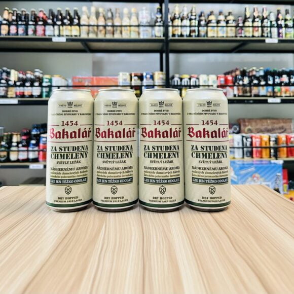 Bia Bakalar Dry Hopped Lager 5.2% – Lon 500ml – Thùng 24 Lon