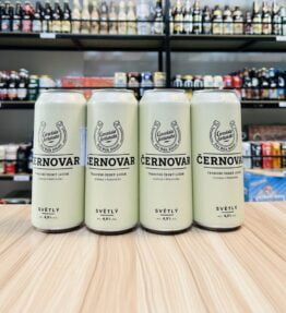 Bia Cernovar Premium Pale Lager 4.9% – Lon 500ml – Thùng 24 Lon