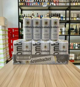 Bia Krombacher Pils 4.8% – Thùng 24 Lon 500ml