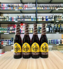Bia Leffe Brune 6,5% Bỉ – thùng 24 chai 330ml