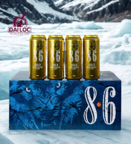Bia 8.6 Gold 6.5% – Lon 500ml – Thùng 24 Lon