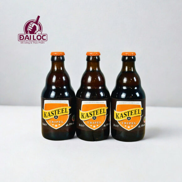Bia Kasteel Tripel 11% Bỉ – chai 330ml - Thùng 24 chai