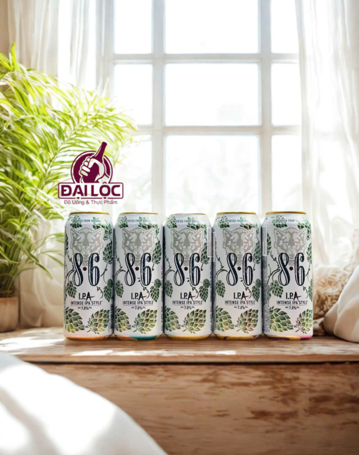 Bia Sói 8.6 IPA 7% - Thùng 24 Lon 500ml | Nhập Khẩu Hà Lan
