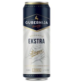 Bia Gubernija Ekstra Lager 5.2% – Lon 568ml – Thùng 24 Lon