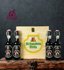 Hộp Quà Bia Das Helle 4.9% – Thùng 12 Chai 500ml | Phiên bản bia đen Das Schwarze