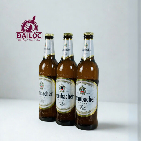 Bia Đức Krombacher Pils 4,8% – Thùng 12 chai 500ml