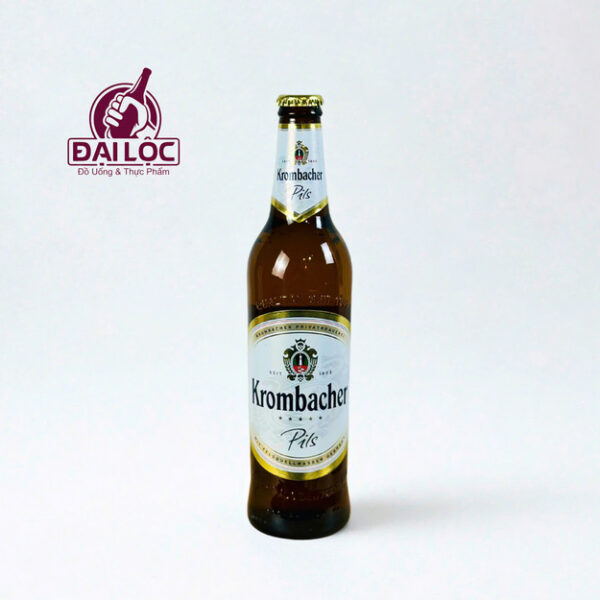 Bia Đức Krombacher Pils 4,8% – chai 500ml