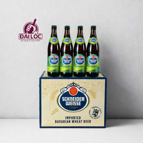 Thùng 20 chai 500ml Bia Schneider Weisse TAP 5