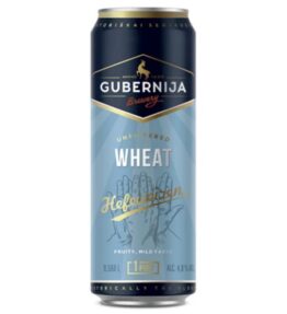 Bia Gubernija Wheat Hefeweizen 4.8% – Lon 568ml – Thùng 24 Lon