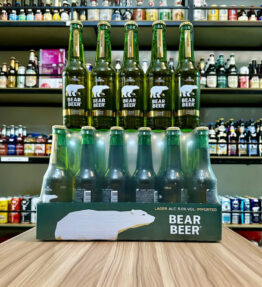 Bia Gấu Bear Beer Premium Lager 5% – Chai 330ml – Thùng 24 Chai
