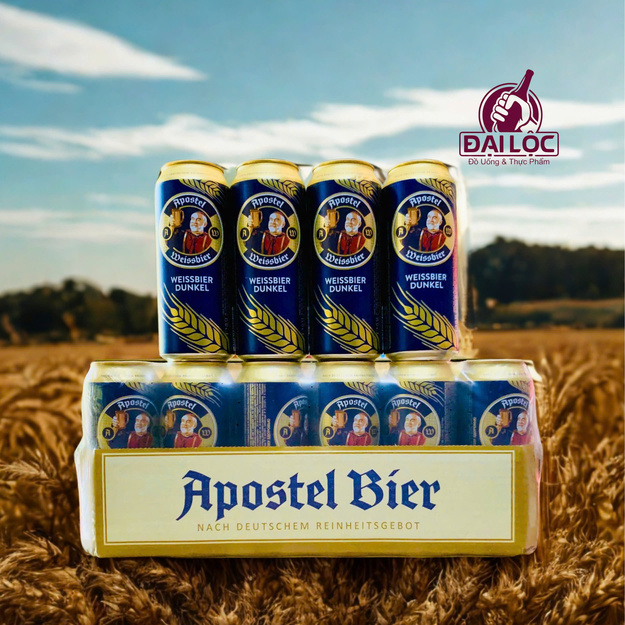 Bia Đức Apostel Weissbier Dunkel 5,3%