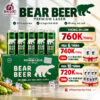 Bia Bear Beer Premium Lager Bia Gấu 5% Đức
