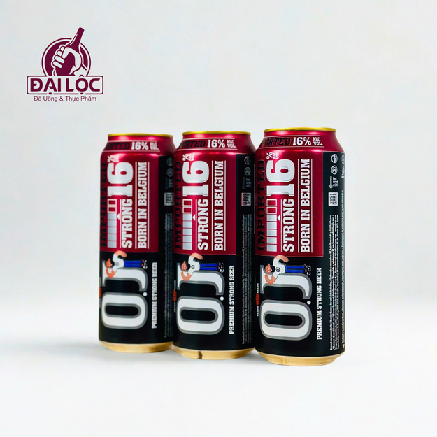 Bia OJ Imported Strong 16% nhập khẩu Bỉ