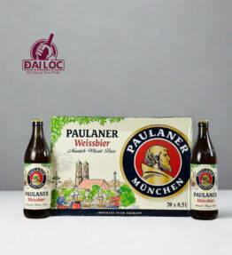 Bia Paulaner Weissbier Chai 500ml - Thùng 20 Chai Nhập Khẩu Đức